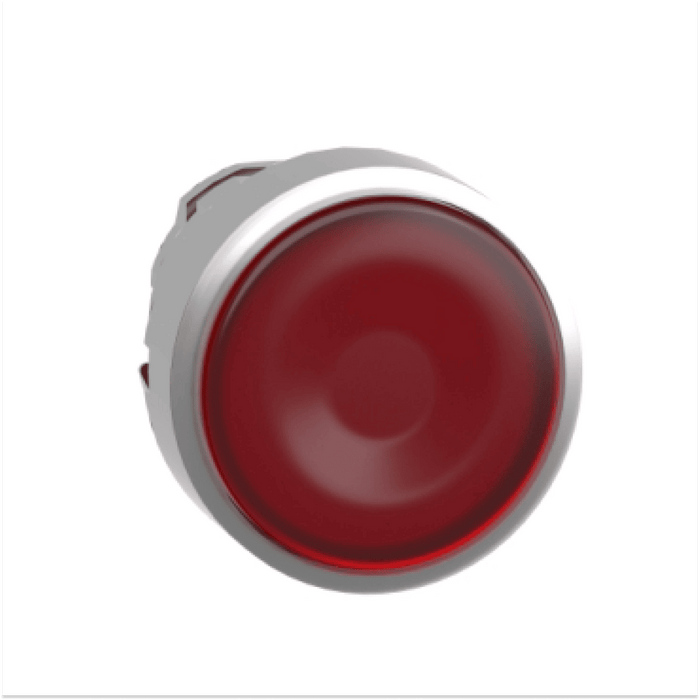 Cabeza de pulsador iluminado - ú 22 - rojo