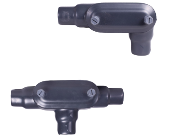 Cajas registro Condulet Serie 7 Domex Bond Rojo