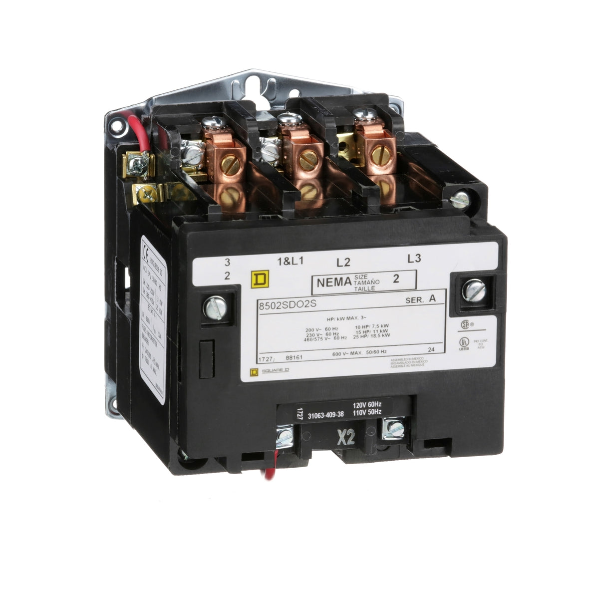 Contactor magnetico 3P 15HP 230V - Schneider — Aei.mx