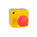 Boton amarillo Harmony con pulsador rojo