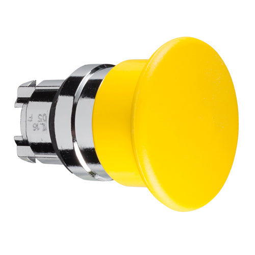 Cabezal de pulsador rasante amarillo 40mm Harmony XB4