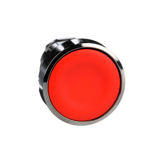 Cabezal de pulsador rasante rojo 22mm Harmony XB4