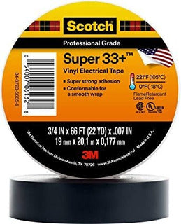 Cinta de PVC  Scotch Super 33 de 20m - 3M