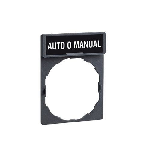 Porta etiqueta con etiqueta auto o manual Harmony XB4
