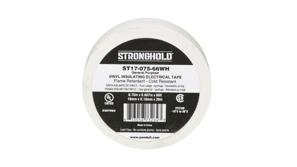 Cinta aislante de PVC StrongHold de 20m blanco - Panduit