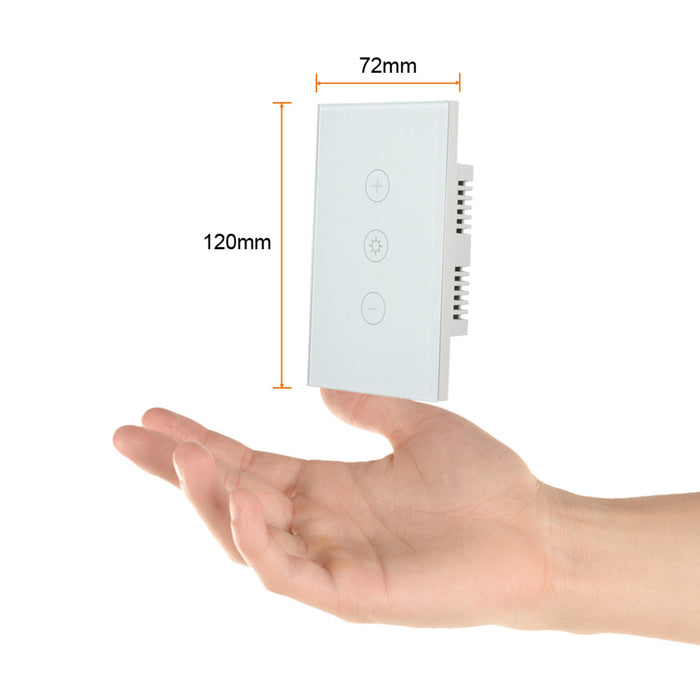 Interruptor Inteligente Wifi atenuable con 3 botones tactiles - Tecnolite