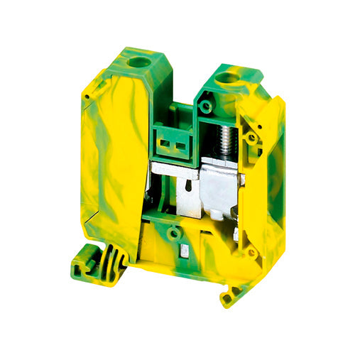 Terminal de tornillo tierra protectora 2 puntos