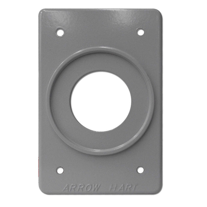 Placa de aluminio de 35mm para contacto redondo - Eaton Wiring Devices