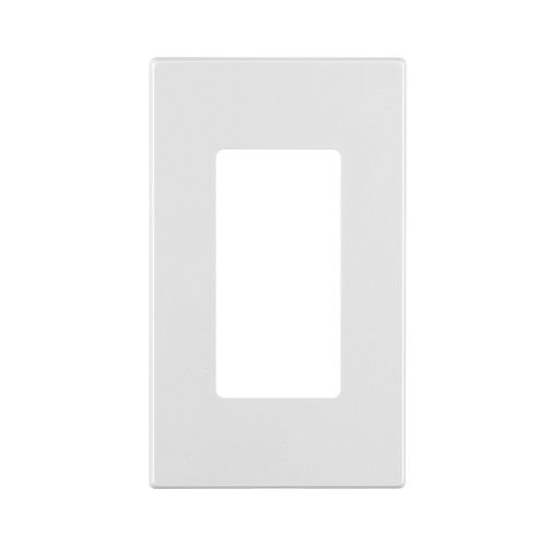 Placa de 1 ventana, Decora Plus, color blanco - Leviton