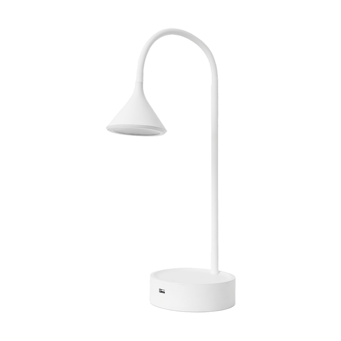 Luminario de mesa Ding color blanco con luz calida - Estevez