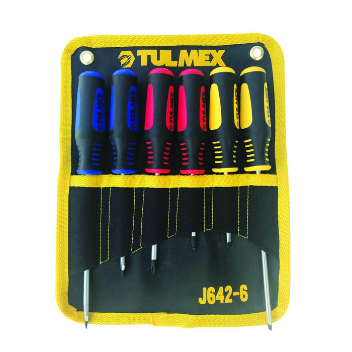 Juego de 6 desarmadores Tulmex - Klein Tools