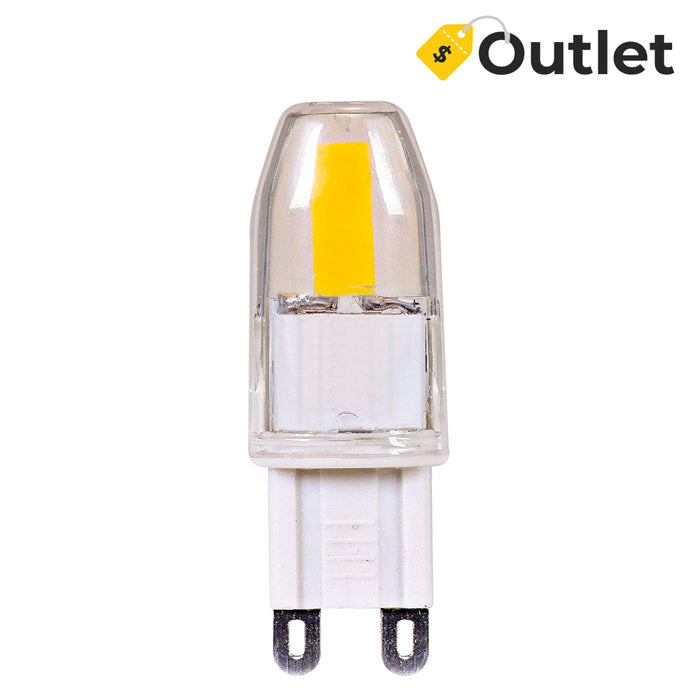 Foco LED atenuable luz calida base G9 - Satco